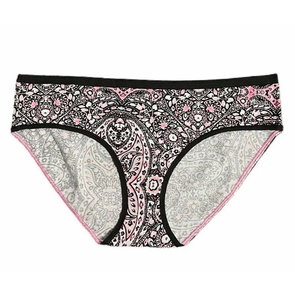 Victoria’s Secret Set of 3 Stretch Cotton Hiphugger Panty Multicolor X-Large - Picture 6 of 7